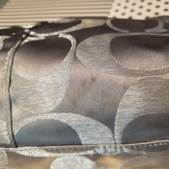 Coach Mia Signature Lurex Shoulder Bag - Picture 6 of 7